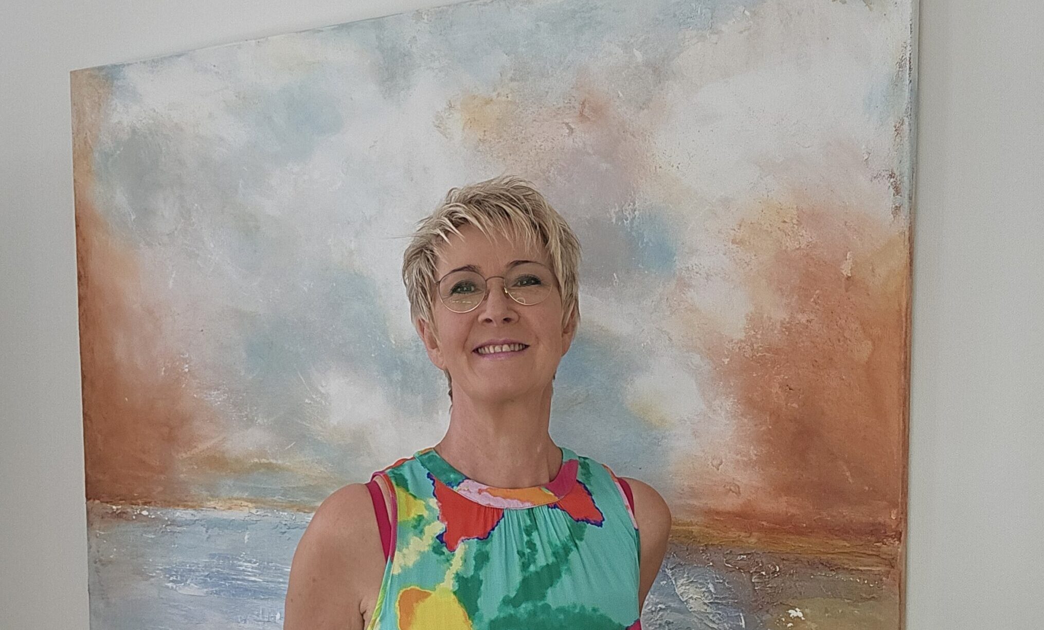 Anita Franz und die Leinwand, die nicht aufgeben wollte
