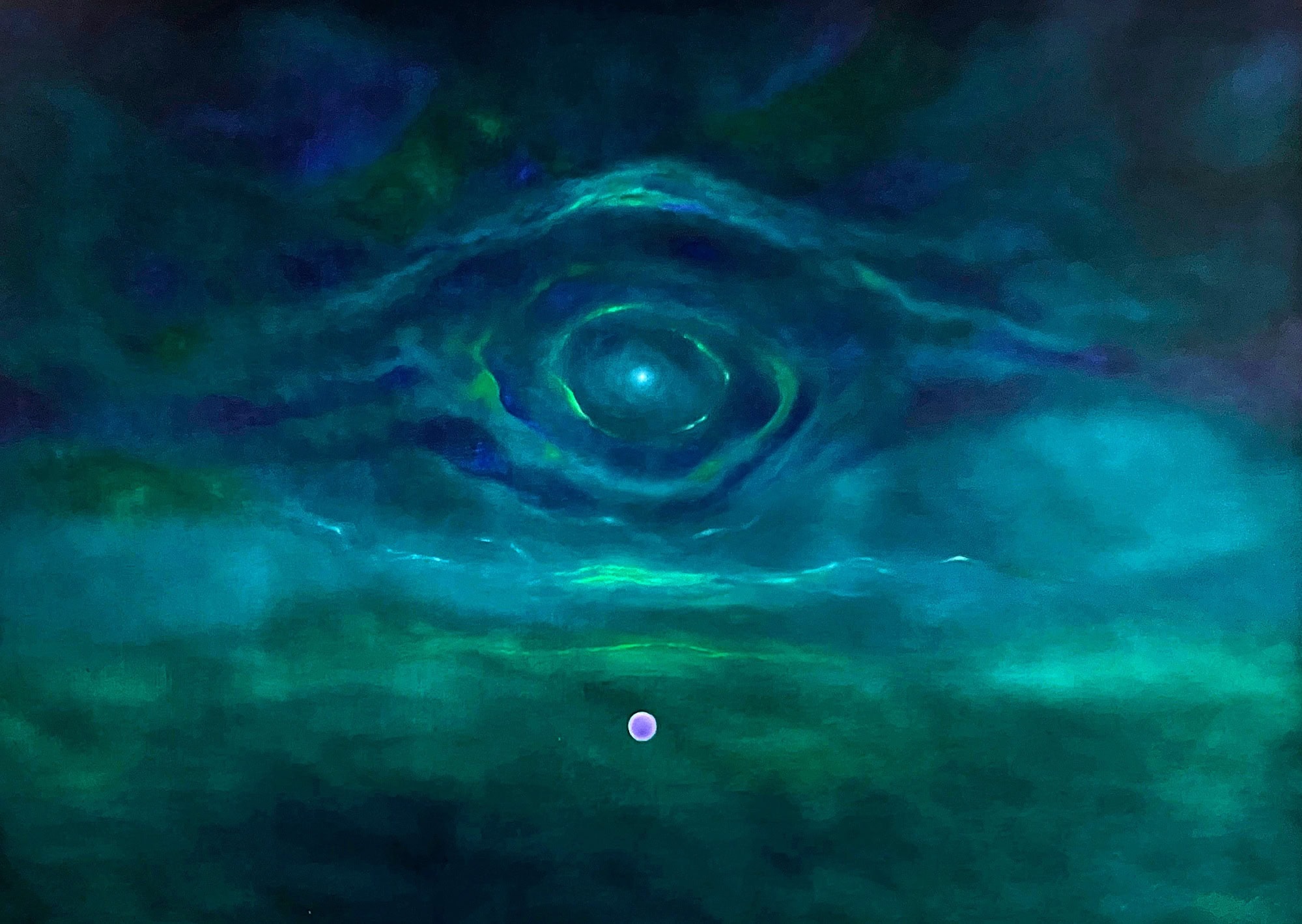 Marcos Vieira : Zwischen Traumwelten und kosmischer Malerei in der GlowArt Gallery