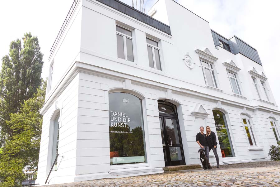 Daniel und die Kunst – das Kreativpaar der Hamburger Galerieszene