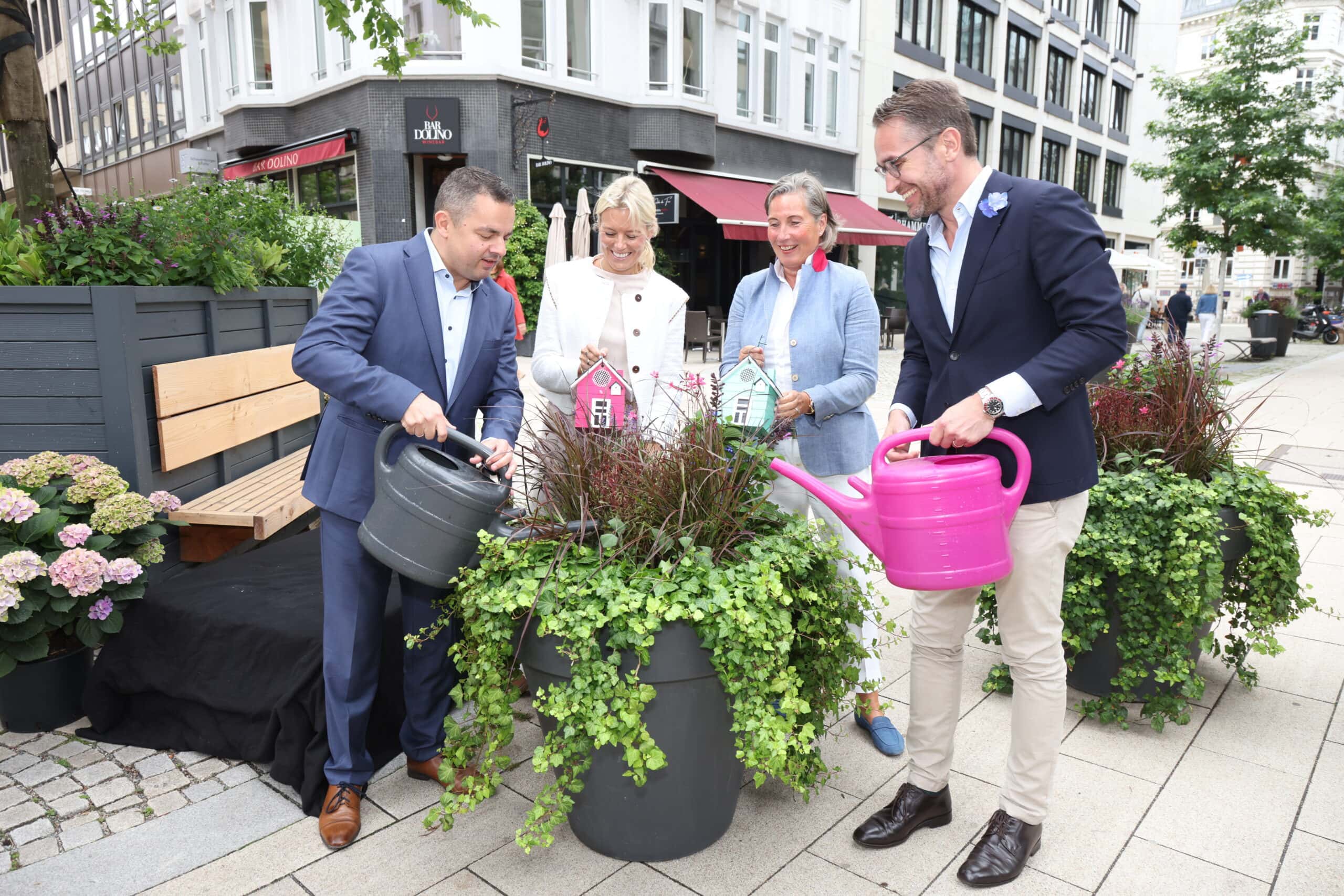Hamburgs Sommergärten 2026: Neun Quartiere verwandeln die Innenstadt in ein Blütenmeer