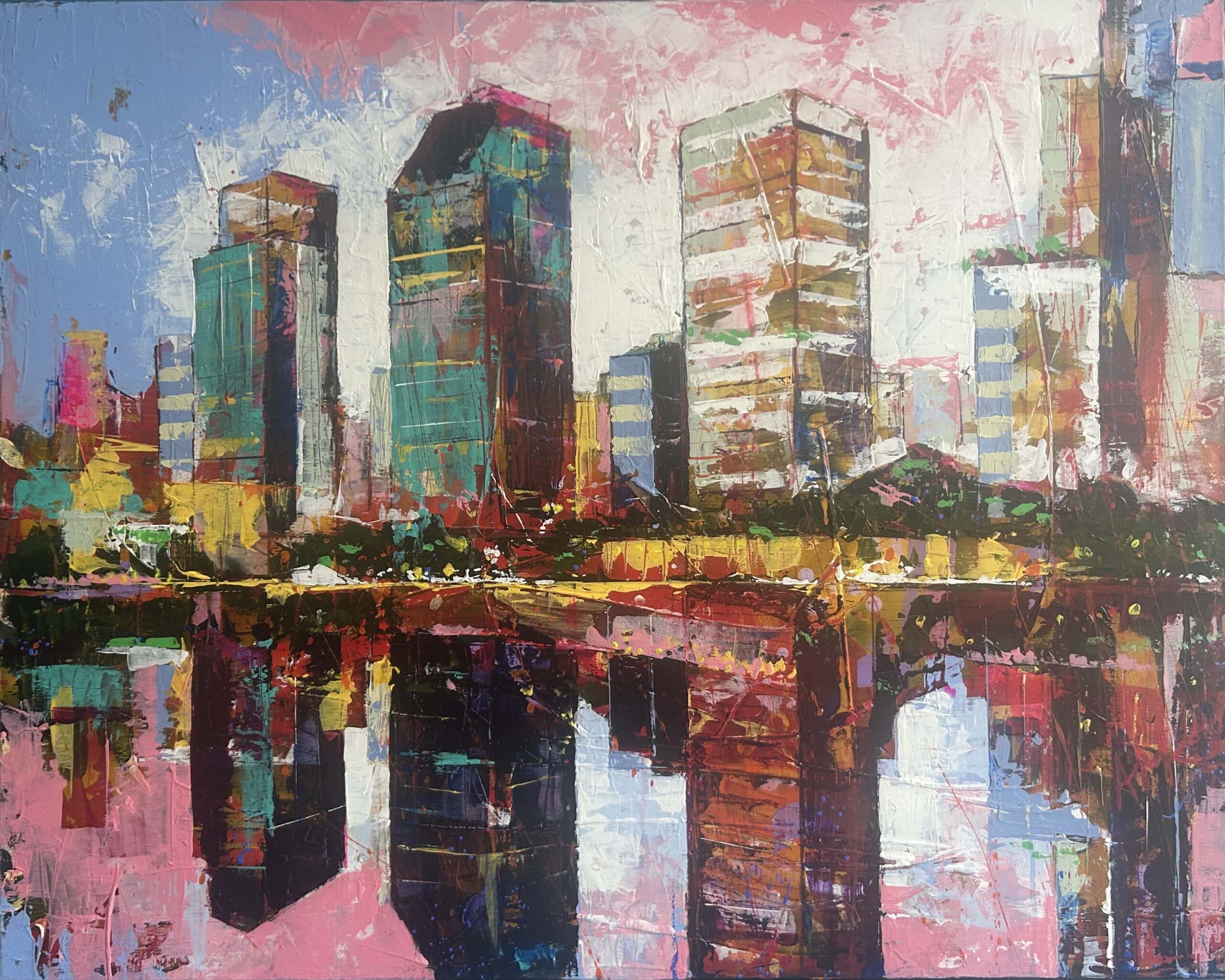 Agata Monika Kwiatkowski in der GlowArt Gallery: Farbe, Ikonen und starke Bildwelten