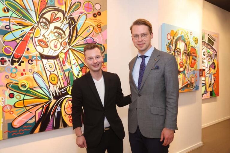 PR-Profi Tim Petersen mit Robert Eberhardt Felix Jud © Petersen Relations