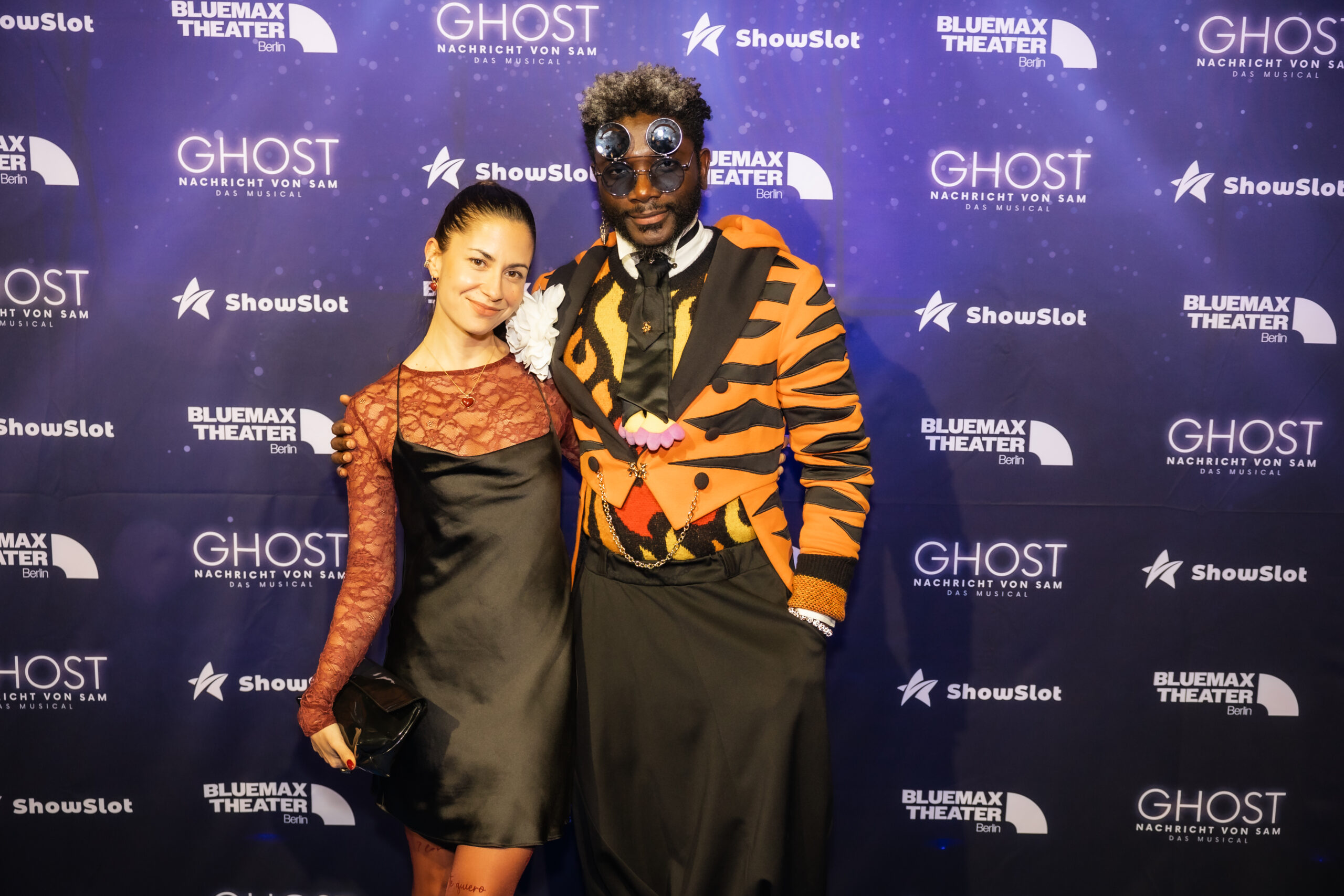 Didi Veron bei der Ghost Premiere im BlueMax Theater Berlin – Foto: Nico Mosa