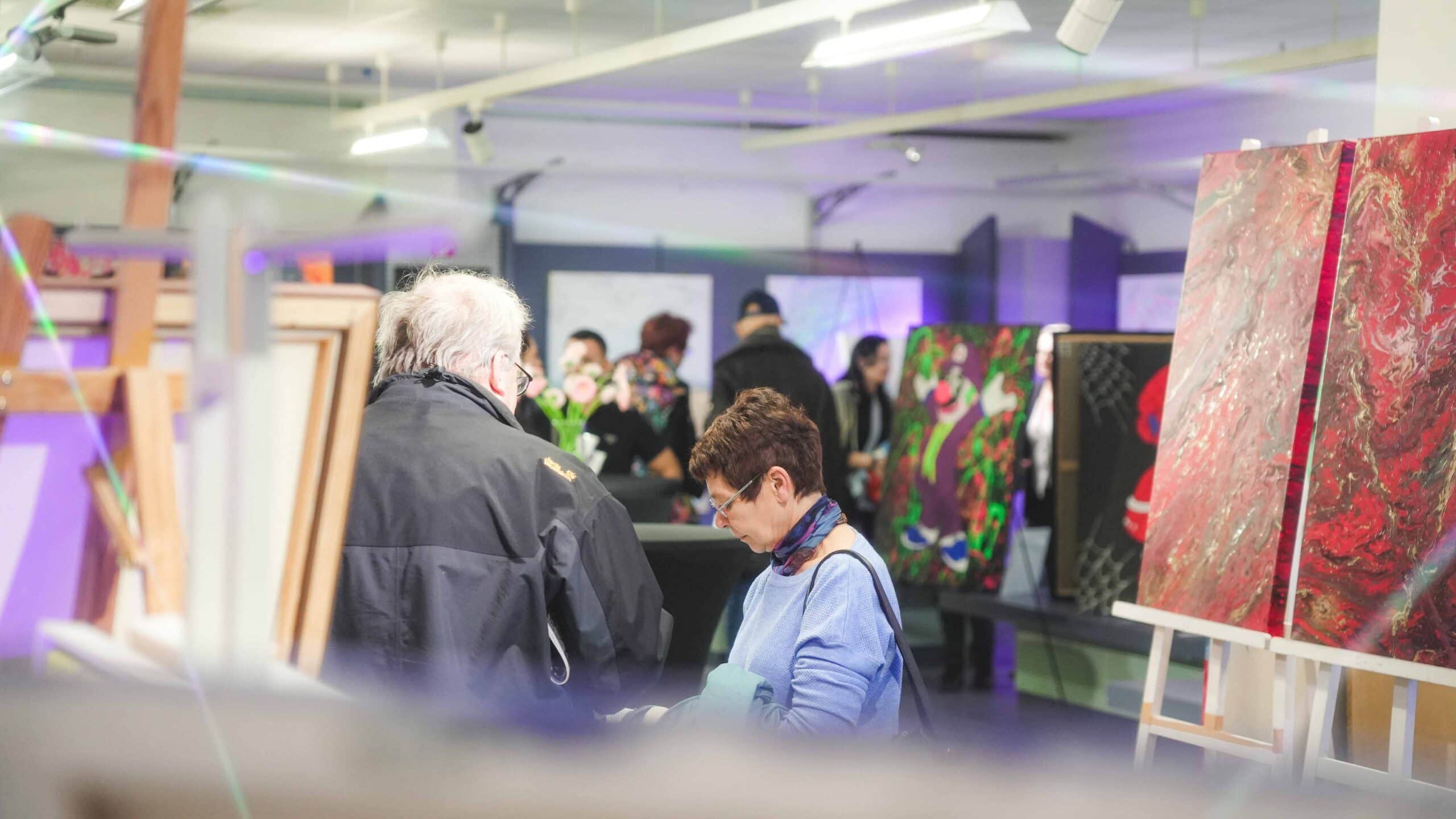 Ein gelungener Auftakt in der GlowArt Galerie