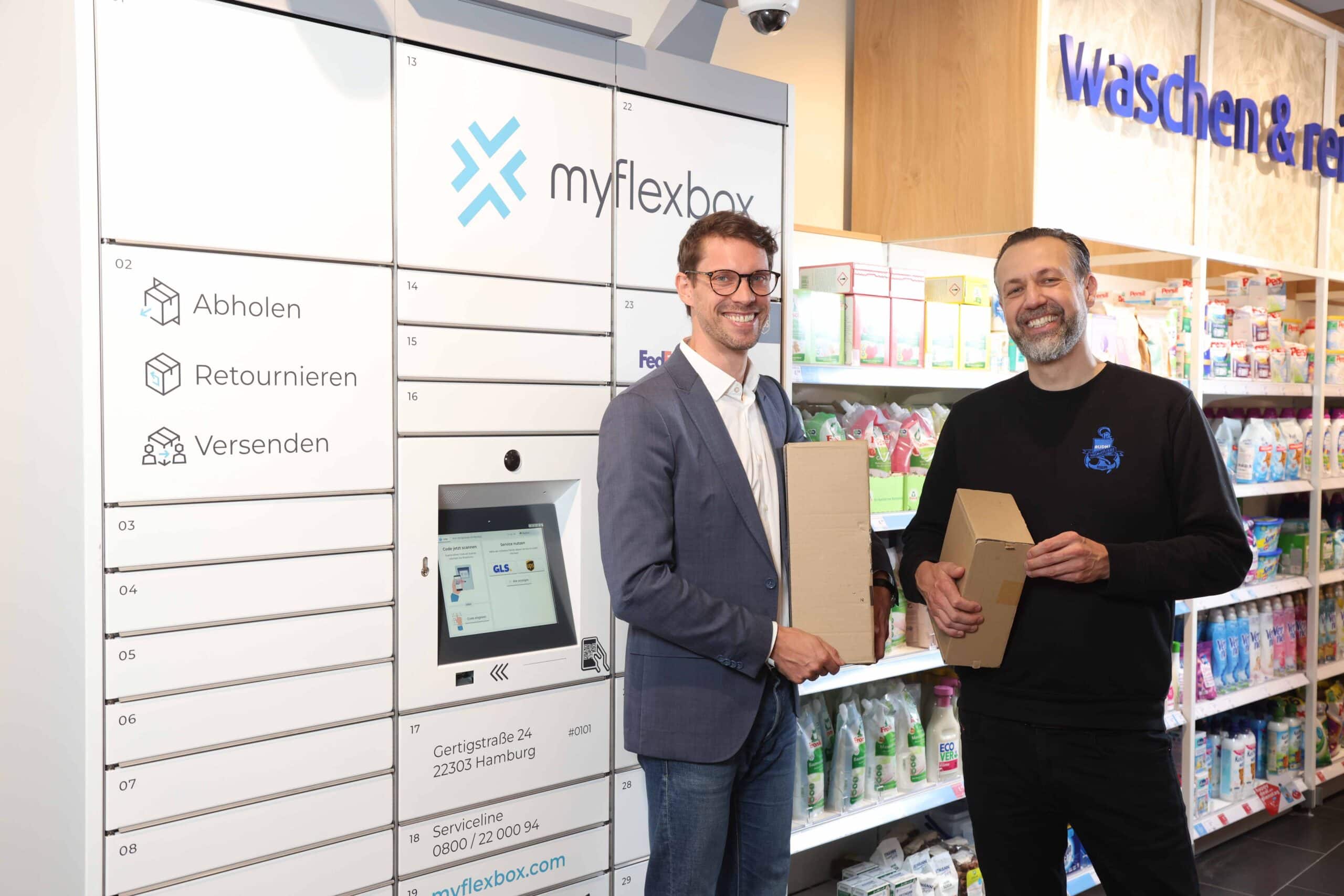 Moin, Hamburg – myflexbox startet Partnerschaft mit BUDNI