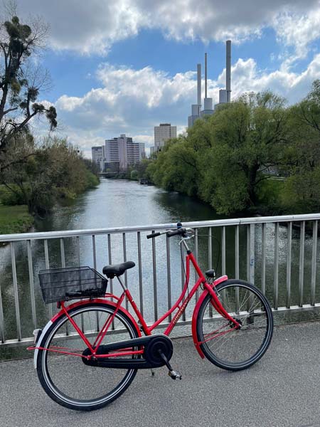Mit dem Fahrrad durch Hannover