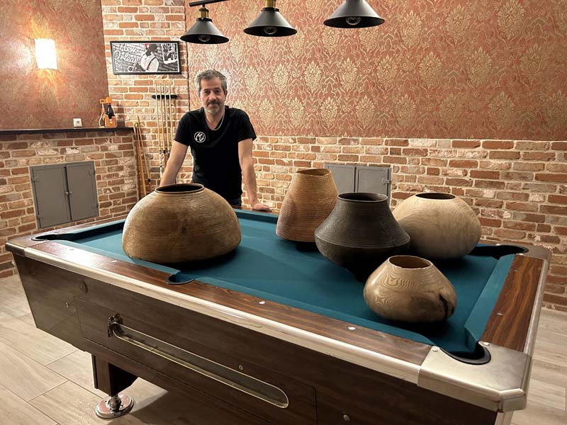 „Handgedrechselte Unikate aus Holz“ von Michael Wendland